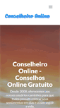 Mobile Screenshot of conselheiroonline.net